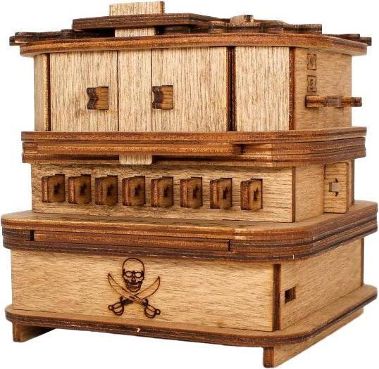 Actual product image iDventure Cluebox Megabox - Davy Jones' Locker - puzzle box (Danish)