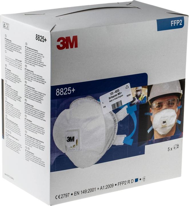 Actual product image 3M Fine dust masks (FFP2 D, 5 x)