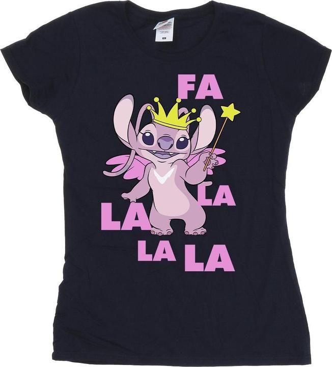 Disney Lilo & Stitch Angel Fa La La TShirt (XL)