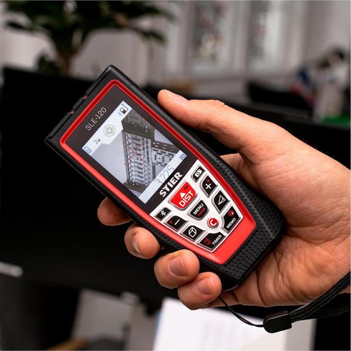 Actual product image Stier Laser rangefinder SLE-120 120m with camera (120 m)