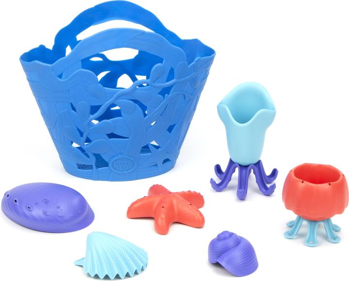 Produktbild Green Toys OceanBound Badespiel- Set blau