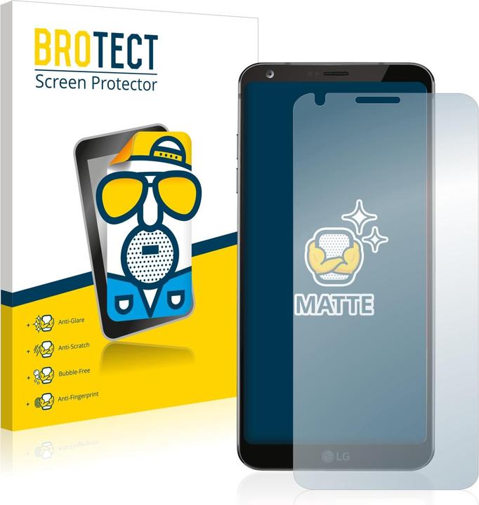 Productafbeelding BROTECT Antireflecterende schermbeschermer mat (2 Stuk, LG G6)