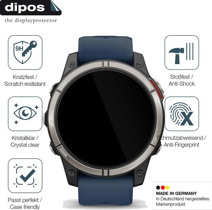 Actual product image Dipos Anti-Shock Screen Protector Clear