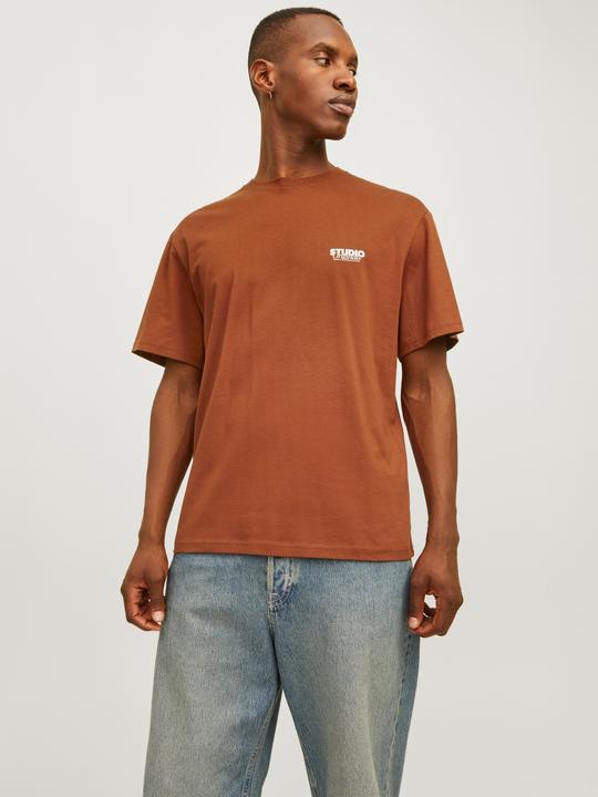 Actual product image Jack & Jones JORVESTERBRO BACK TEE SS CREW NECK SN T-shirt (XS)