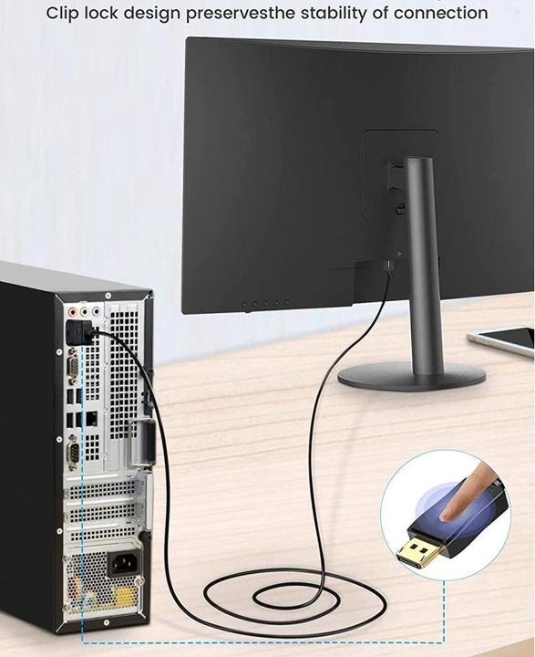 Immagine prodotto Techly DisplayPort — DVI (2 m, DisplayPort, DVI)