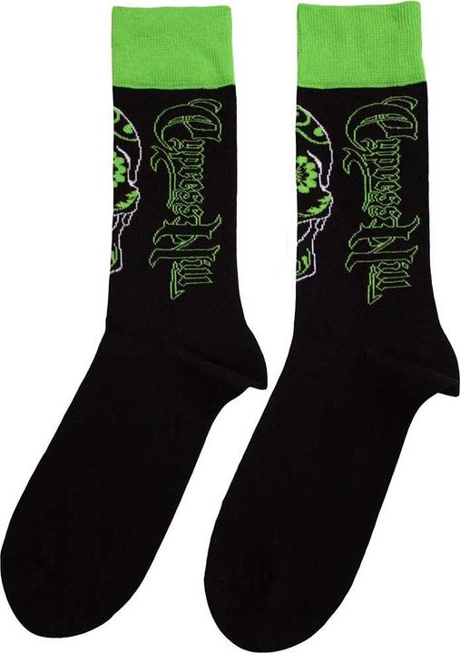 Actual product image Cypress Hill Unisex Adult Skull Socks (40.5 - 45.5)