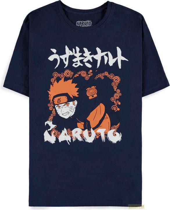 Difuzed Naruto Shippuden - Naruto Cloud - Men's Short Sleeved T-shirt - M (M)