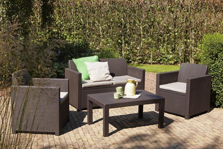 Actual product image Allibert Merano Lounge Set