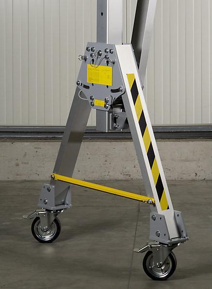 Image du produit Planeta Portique en aluminium RLPK, hauteur h.t. 2477 - 3877 mm, largeur 5000 mm.