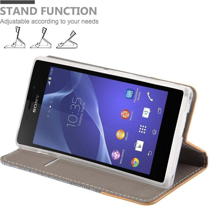 Produktbild Cadorabo Jeans Optik (Sony Xperia M2 Aqua)