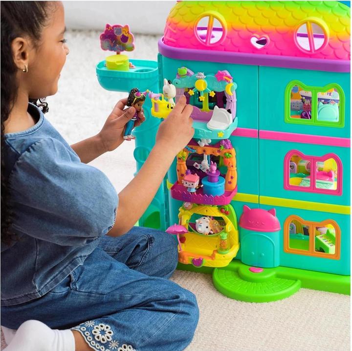 Actual product image Gabby's Dollhouse - Kuchi's Juice Bar Balcony Playset
