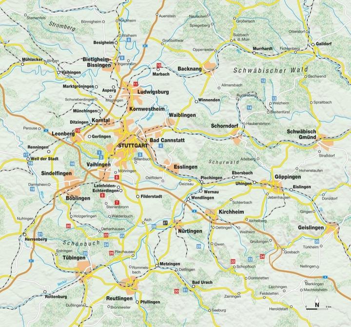Produktbild Wanderungen für Senioren rund um Stuttgart (Deutsch, Dieter Buck, 2021)