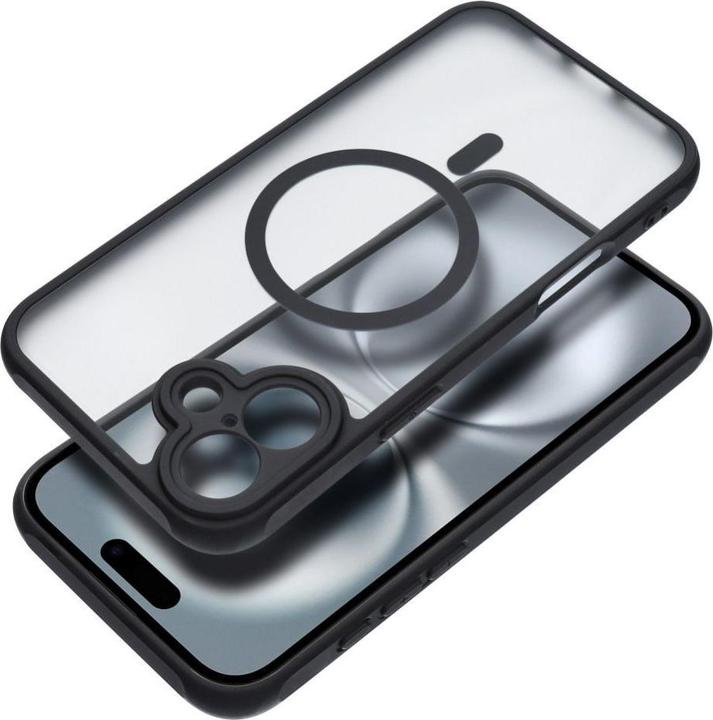 Produktbild OEM Back panel cover FULL MATTE MAG COVER case compatible with MagSafe for IPHONE 16 Plus black (Apple iPhone 16 Plus)