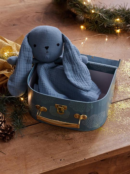 Image du produit Vertbaudet Doudou bébé en mousseline de coton avec valisette