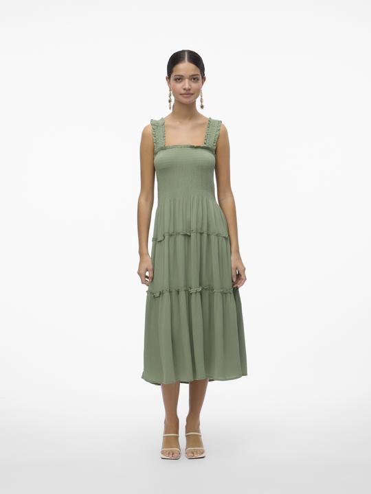 Actual product image Vero Moda Vmmenny Sl Smock Calf Dress Wvn Ga Dress (XL)