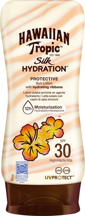 Image du produit Hawaiian Tropic Hydratation de la soie (Crème solaire visage, SPF 30, 180 ml, 222 g)