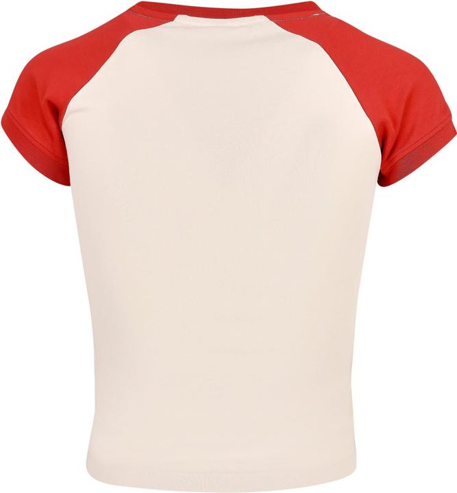 Immagine prodotto Urban Classics Maglietta da baseball da donna biologica elasticizzata corta e retrò (L)
