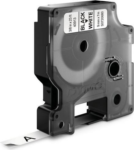 Dymo taśma S0720680 (black on white) type D1 (0.90 cm, Black)