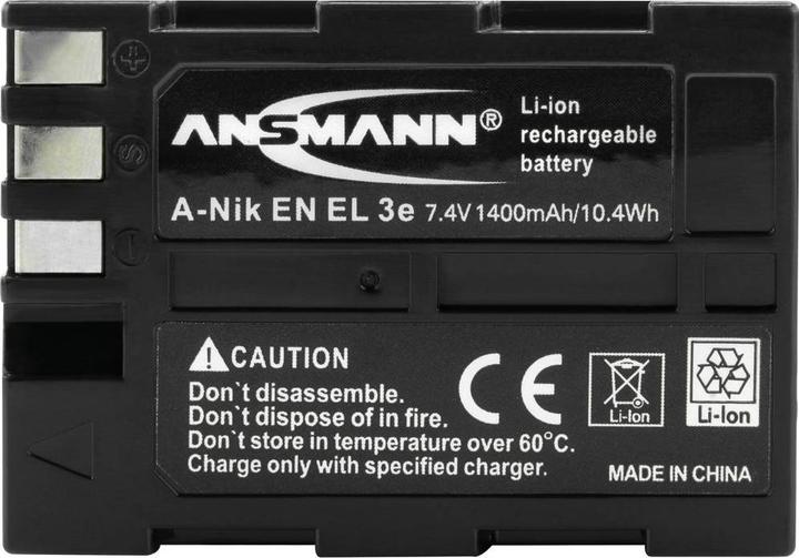 Image du produit Ansmann Nikon EN-EL3e Batterie (Batterie)