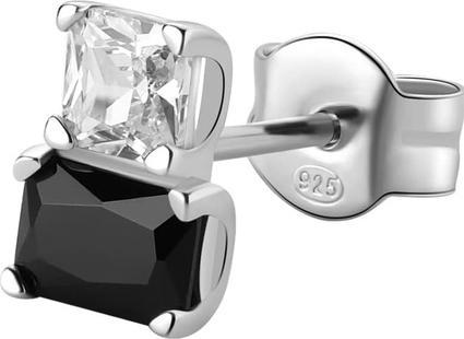 Brosway Elegant silver single earrings Fancy Mystery Black FMB07 (Silber)