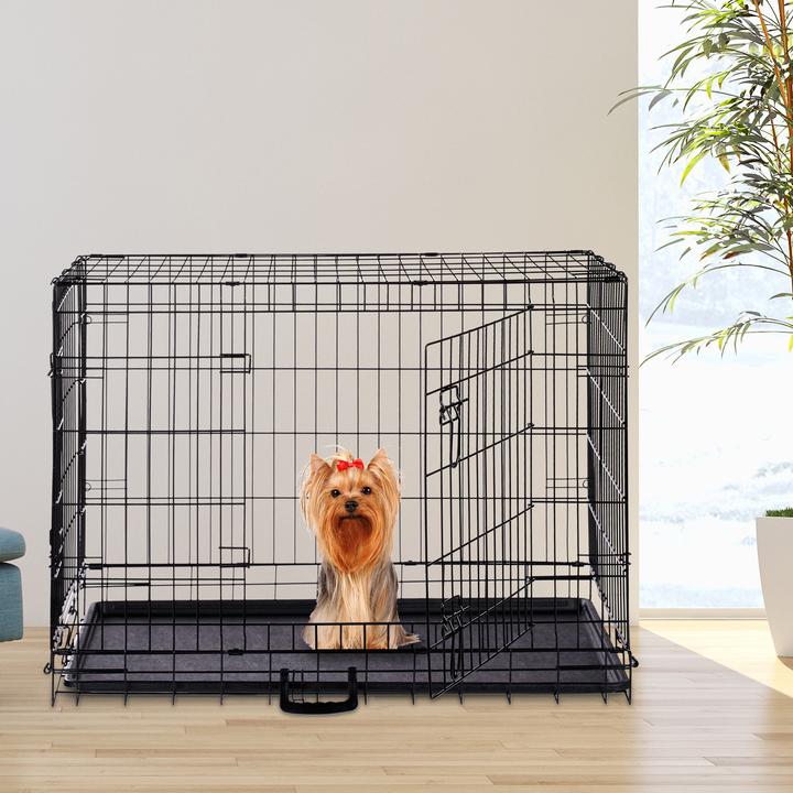 Image du produit Relaxdays Cage pour Chien Pliante en S-XXXL (Chien, Pliable)