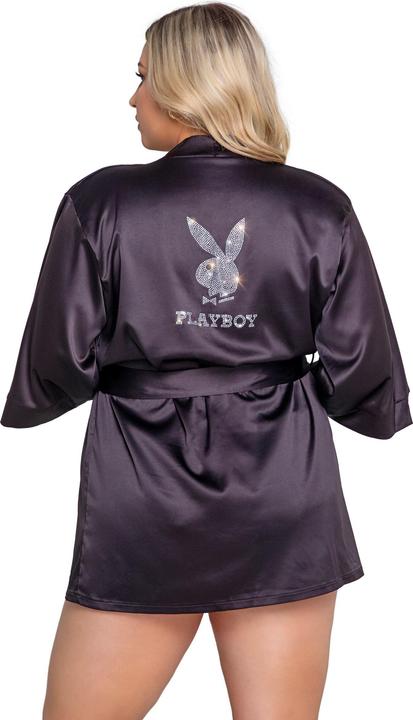 Actual product image Playboy Lingerie - Sparkling Bunny Robe (XL)