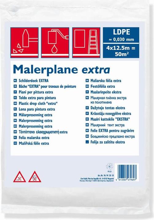 Immagine prodotto Magni Telone per edilizia LDPE 30my 50m² (12.50 m, 4000 mm)