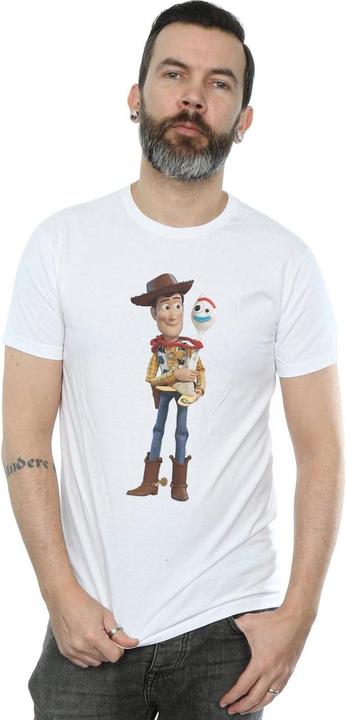 Immagine prodotto Disney Toy Story 4 Woody And Forky Maglietta Uomo (5XL)