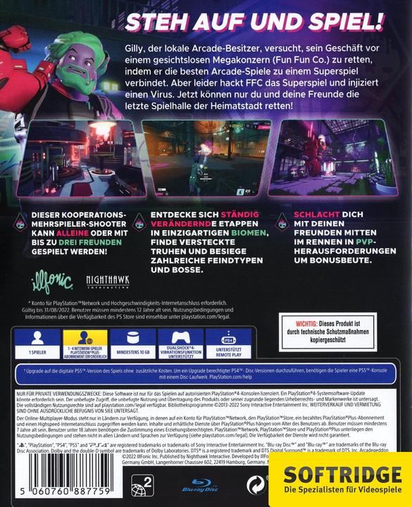 Immagine prodotto Illfonic Arcadegeddon (PS4, PS5, DE)