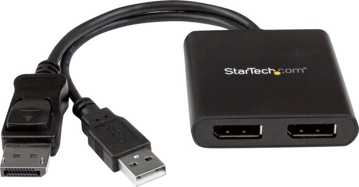 Produktbild StarTech Mst Hub - 2-Port Displayport (Digital -> Digital)