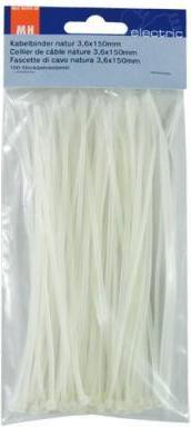 Actual product image Max Hauri Cable tie (Plastic cable ties, 100 mm, 100 pcs.)
