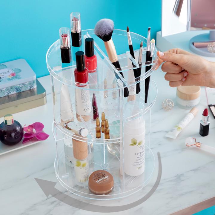 Image du produit InnovaGoods Organiseur de maquillage rotatif