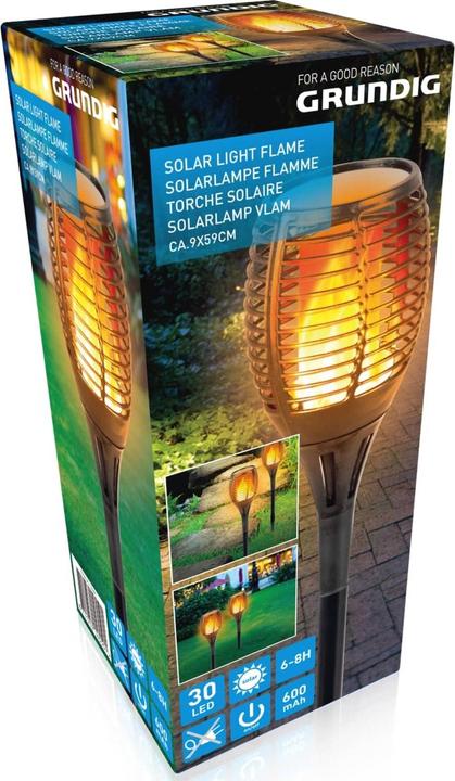 Actual product image Grundig Solar lamp "Flame