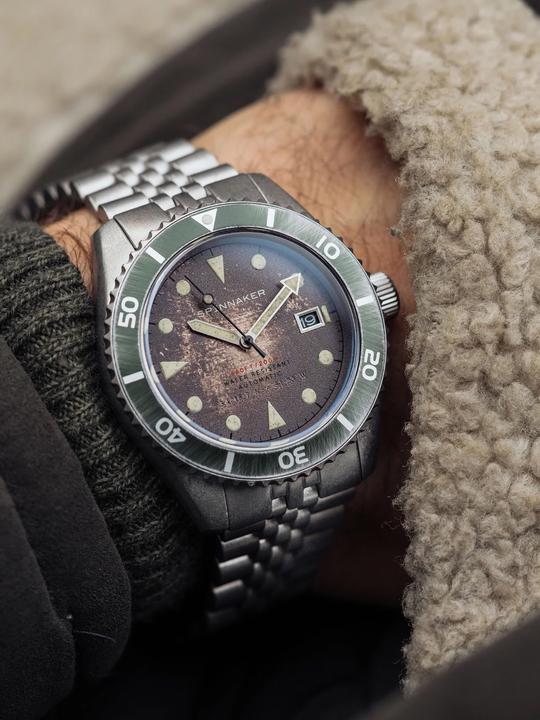 Actual product image Spinnaker SP-5089-22 Wreck Automatic 44mm 20ATM (Diving watch, 44 mm)