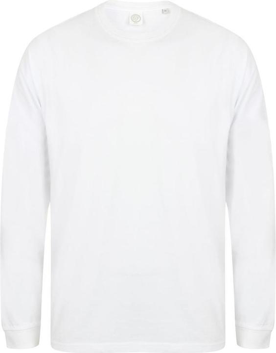 Super Flying Model Slogan TShirt Überschnittene Schulter Langärmlig