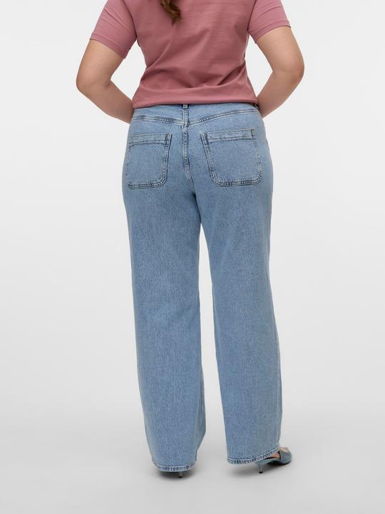 Immagine prodotto Vero Moda VMCTESSA Hohe Taille Weiter Beinschnitt Jeans Weit geschnitten (52)