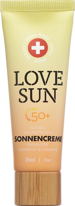 Image du produit ReUseMe LOVE SUN crème solaire SPF 50 naturelle sans parfum sans nano crème (Crème solaire, SPF 50, 30 ml)