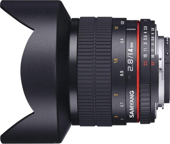 Produktbild Samyang 14mm f/2.8 ED AS IF UMC - Nikon F (Nikon F, Vollformat)