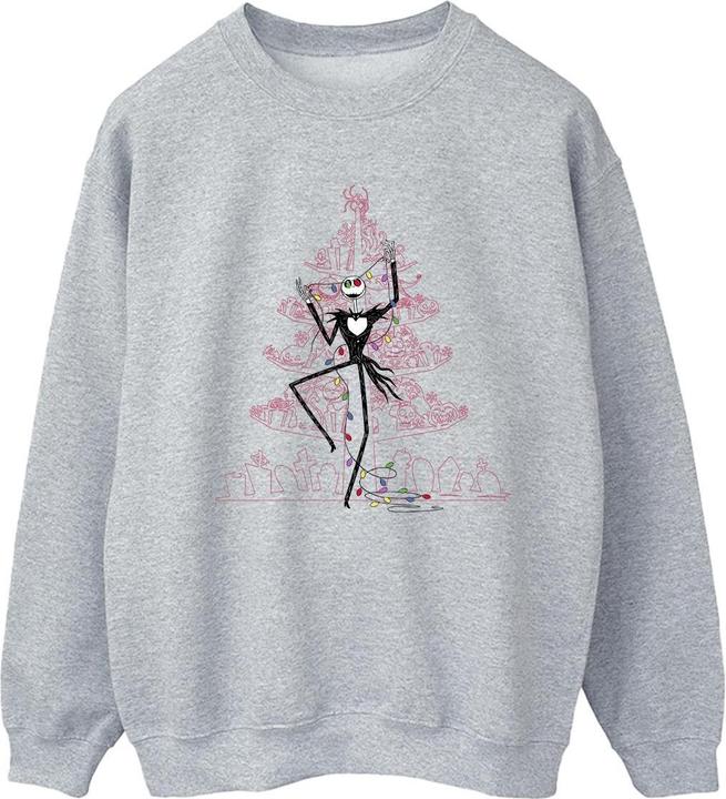 Produktbild Disney The Nightmare Before Christmas Tree Pink Sweatshirt (S)