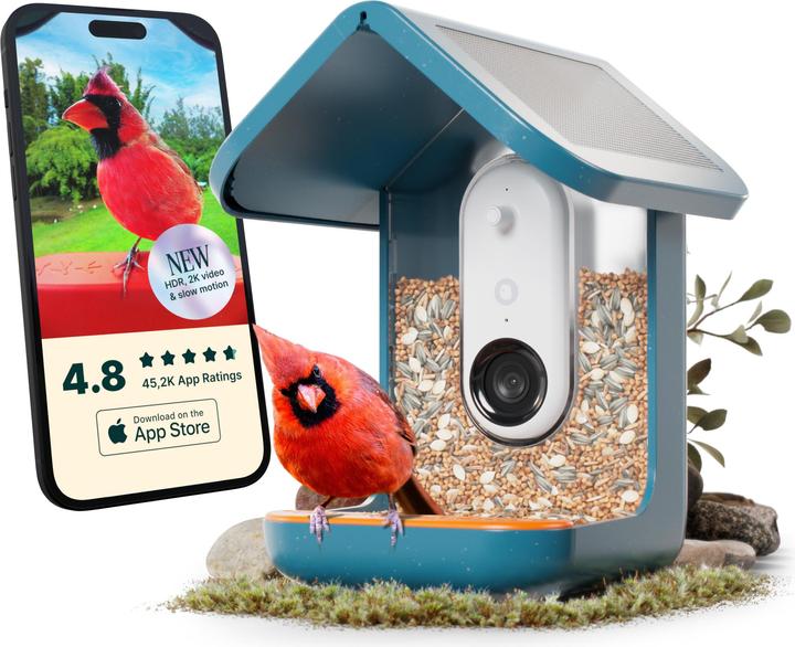 Actual product image Bird Buddy Smart Bird Feeder 2.0