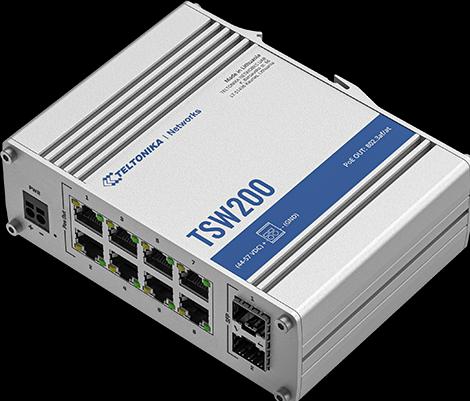 Image du produit Teltonika TSW200 (10 Ports)