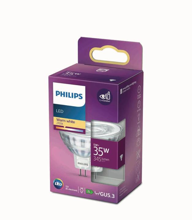 Immagine prodotto Philips Lampada (GU5.3, 4.40 W, 345 lm, 1 x, F)