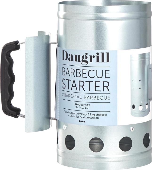 Actual product image Dangrill Fireplace Ø 16 x 27 cm, steel
