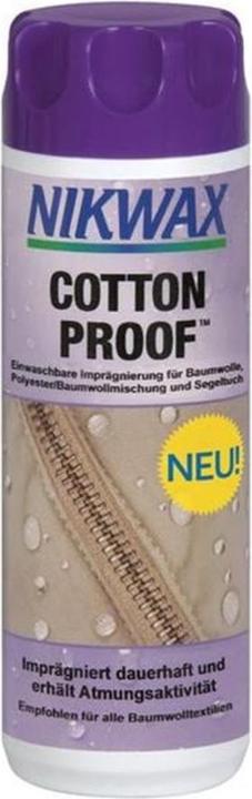 Actual product image Nikwax cotton proof (Liquid)