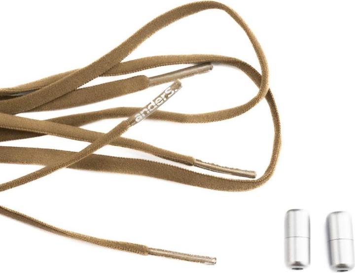 Immagine prodotto Anders. Schnürsenkel elastisch mit Schraubverschluss Braun