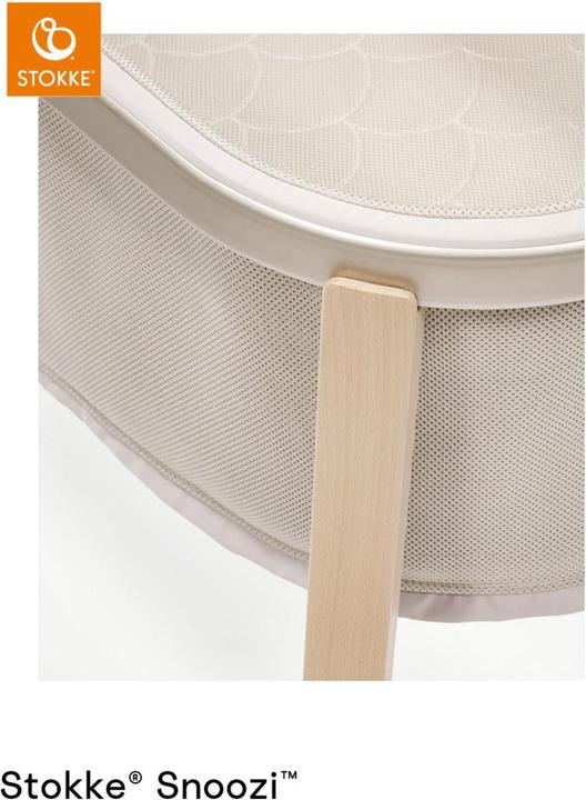 Actual product image Stokke Snoozi bassinet