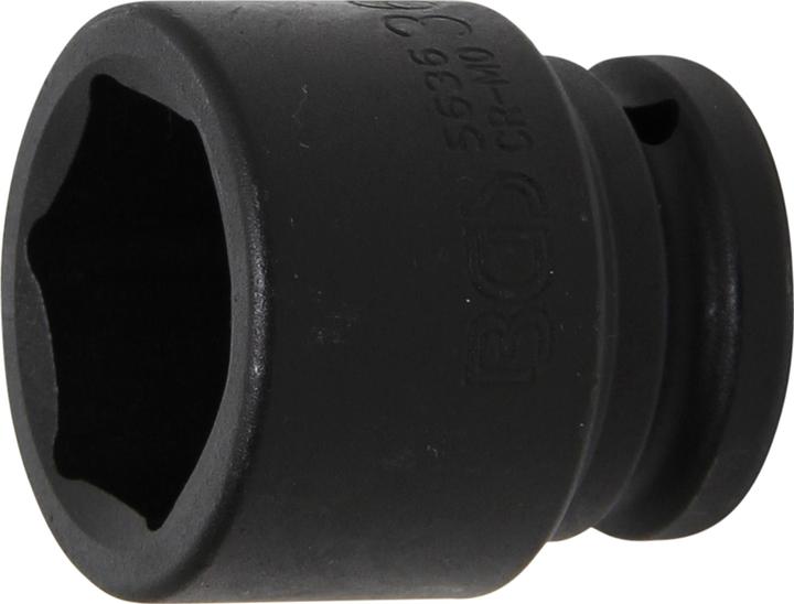 BGS Impact Socket, Hexagon | 20 mm (3/4") Drive | 36 mm (36 mm)