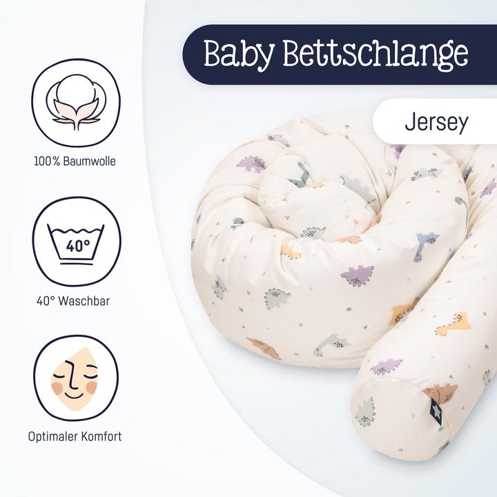 Produktbild Julius Zöllner Bettschlange - 180 CM - Little Dinos