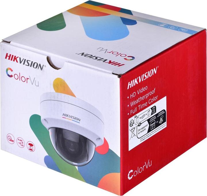 Produktbild Hikvision IP Camera DS-2CD1147G0(C) F2.8 Dome, 4 MP, Fixed focal lens, IP67, H.265+/H.264+/H.265/H.264 (2560 x 1440 Pixels)