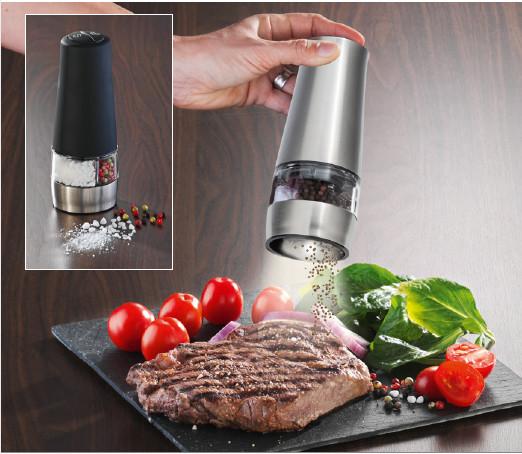 Actual product image Wenko Electric mill with LED light 2 in 1 (Pepper, Salt)